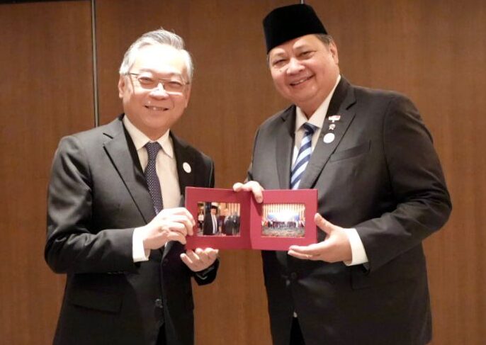 airlangga-PM Singapura